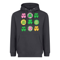 Smoke st.patrick's day clovers Heavyweight Hoodie - MaliasSmallBusiness