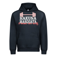 Navy Hakuna Masquata It Means Nice Booty Urban Hoodie - Bettercallsaul
