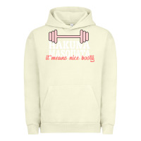 Pigment Pistachio Hakuna Masquata It Means Nice Booty Urban Hoodie - Bettercallsaul