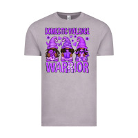 Vintage Zinc Domestic Violence Warrior Afro Gnomes Vintage Tee - texasbilliewilder