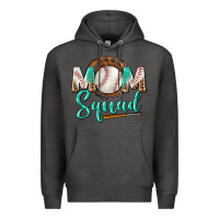 Charcoal Heather mom squad Premium Hoodie - BundleAndBundleShop