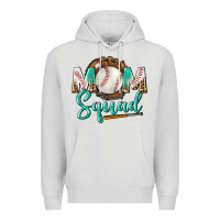 Dove Grey mom squad Premium Hoodie - BundleAndBundleShop