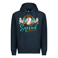 Navy mom squad Premium Hoodie - BundleAndBundleShop