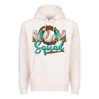 Pale Pink mom squad Premium Hoodie - BundleAndBundleShop
