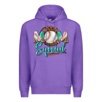 Purple mom squad Premium Hoodie - BundleAndBundleShop