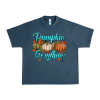 Midnight Navy pumpkin everything Urban Heavy Tee - HRA Design Shop