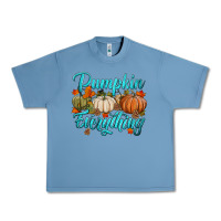 Pebble Blue pumpkin everything Urban Heavy Tee - HRA Design Shop