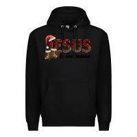 Black jesus in the reason Premium Hoodie - AdoDesignShop