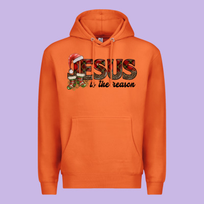 Jesus In The Reason Premium Hoodie Designed By Adodesignshop