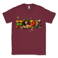 Burgundy hope juneteenth Classic Tee - AdoDesignShop