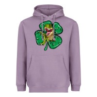 Lavender dinosaur st patricks day Heavyweight Hoodie - MaliasSmallBusiness
