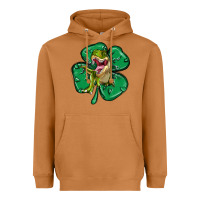 Meerkat dinosaur st patricks day Heavyweight Hoodie - MaliasSmallBusiness