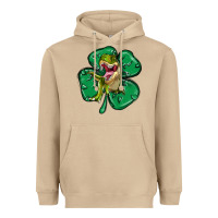 Mushroom dinosaur st patricks day Heavyweight Hoodie - MaliasSmallBusiness