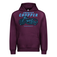 Mauve Wine American Chopper Urban Hoodie - Bettercallsaul