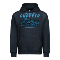 Navy American Chopper Urban Hoodie - Bettercallsaul