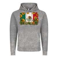 Cloud Rock mexican flag Vintage Hoodie - Zillion Design Studio