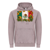 Vintage Zinc mexican flag Vintage Hoodie - Zillion Design Studio