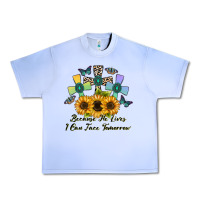 Grape Ice because he lives i can face tomorrow Urban Heavy Tee - CowhideDigitalArt