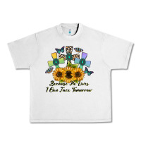 Lunar Rock because he lives i can face tomorrow Urban Heavy Tee - CowhideDigitalArt