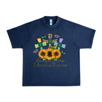 Navy because he lives i can face tomorrow Urban Heavy Tee - CowhideDigitalArt