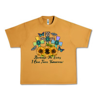 Peanut Butter because he lives i can face tomorrow Urban Heavy Tee - CowhideDigitalArt