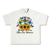 Pistachio because he lives i can face tomorrow Urban Heavy Tee - CowhideDigitalArt