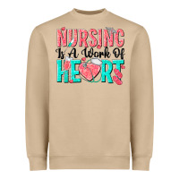 Mushroom nursing is a work of heart Heavyweight Sweatshirt - texasbilliewilder