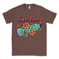 Chestnut little miss sixth grade Classic Tee - RanaPortraitStore