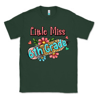 Sports Green little miss sixth grade Classic Tee - RanaPortraitStore