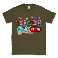 Army Green teacher mode off Classic Tee - AdoDesignShop