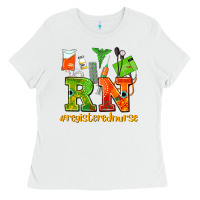 White registered nurse juneteenth Ladies Tee - AdoDesignShop