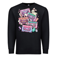 Black easter cassette tapes Premium Sweatshirt - MaliasSmallBusiness