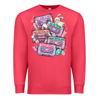 Cardinal easter cassette tapes Premium Sweatshirt - MaliasSmallBusiness