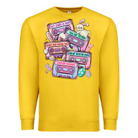 Lemon easter cassette tapes Premium Sweatshirt - MaliasSmallBusiness