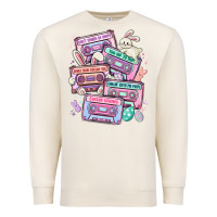 Sandshell easter cassette tapes Premium Sweatshirt - MaliasSmallBusiness