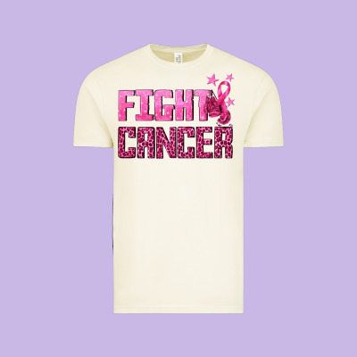 Fight Cancer Vintage Tee Designed By Texasbilliewilder