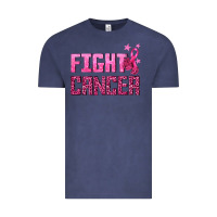 Vintage Denim Fight Cancer Vintage Tee - texasbilliewilder