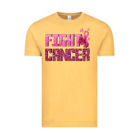 Vintage Mustard Fight Cancer Vintage Tee - texasbilliewilder