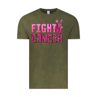 Vintage Olive Fight Cancer Vintage Tee - texasbilliewilder