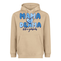 Mushroom mama of drama boy mom Heavyweight Hoodie - MaliasSmallBusiness