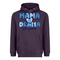 Mama Of Drama Boy Mom Heavyweight Hoodie | Teevron