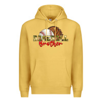 Antique Gold baseball brother Premium Hoodie - BundleAndBundleShop
