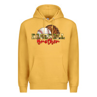 Mustard baseball brother Premium Hoodie - BundleAndBundleShop