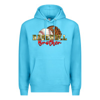 Ocean Blue baseball brother Premium Hoodie - BundleAndBundleShop