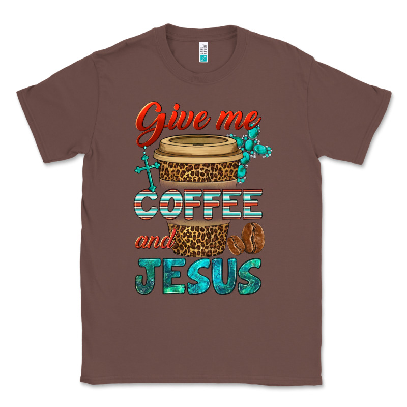 Give Me Coffee And Jesus Classic Tee by BundleAndBundleShop | Teevron