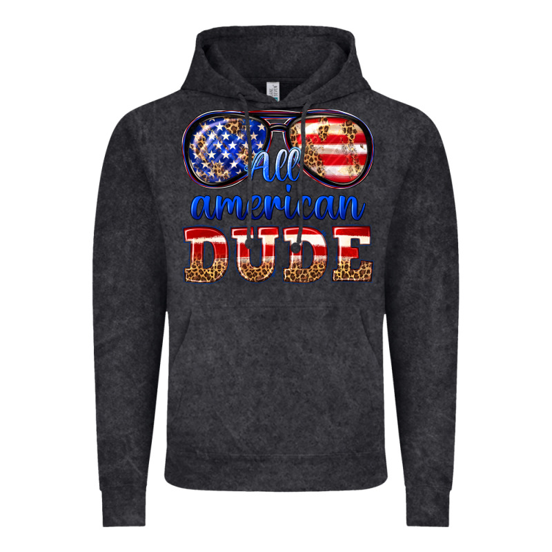 All American Dude Vintage Hoodie by texasbilliewilder | Teevron