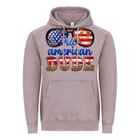 Vintage Zinc all american dude Vintage Hoodie - texasbilliewilder