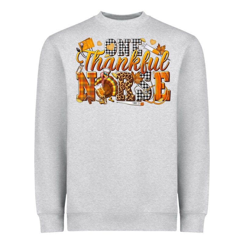 One Thankful Nurse Heavyweight Sweatshirt by texasbilliewilder | Teevron