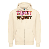 Sandshell donut worry with donut Zipper Hoodie - AdoDesignShop