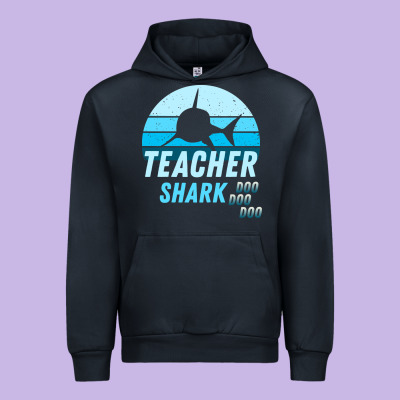Teacher Shark Doo Urban Hoodie Designed By Bettercallsaul